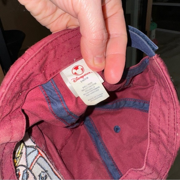 Vintage Disney Store Cars lighting McQueen 95 hat embroidered toddler boys cap - Picture 3 of 4